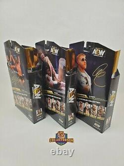 AEW Unrivaled Collection Series 3 Complete Set Of All 6 Figures BRAND NEW