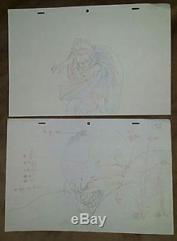 AKIRA Original Cell Artwork 2 Pieces! Ultimate 1988 Anime Blockbuster Art, 1988