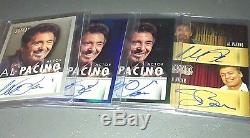 Al Pacino Panini Americana Holy Grail Lot Of 4 Rare Signed Autograph Pacino Lot
