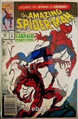 AMAZING SPIDERMAN #361 NEWSSTAND + #362 & #363 1st Appearance of Carnage VG/NM