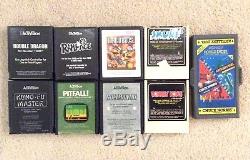 ATARI 2600 Lot Video Games Collectible Rare Double Dragon Rampage Chuck Norris +