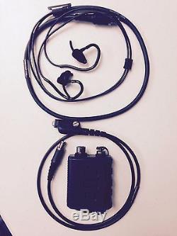 Authentic Invisio V60, Headset & Ptt Cable Kit