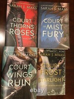 A Court of Thorns and Roses First 4 Book Set by Sarah J. Maas ACOTAR Original