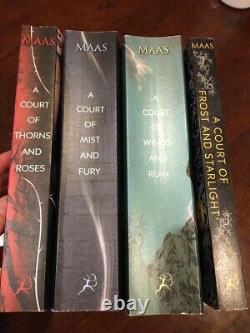 A Court of Thorns and Roses First 4 Book Set by Sarah J. Maas ACOTAR Original