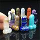 A Lot Of Natural Mini Small Penis Quartz Crystal Massage Wand Healing Wholesale^