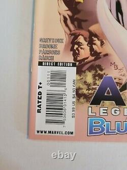 Adam Legend of the Blue Marvel 1 2 3 4 5 Full Set NM Low Print Run HTF Lot of 5