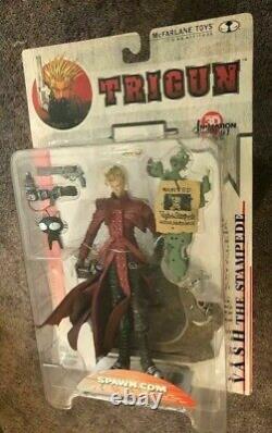 Akira Trigun 3D Animation Japan Series 1 Action Figure Set of 4 2000 McFarlane