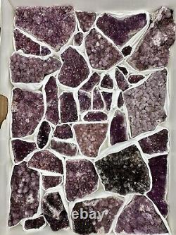 Alacam Amethyst Wholesale Lot Grade A/B, 42 piece Amethyst lot, Turkish Amethyst