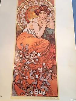 Alphonse Mucha 16x23 Collection 1st Edition 10 Prints Art Nouveau Czech Posters