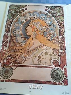Alphonse Mucha 16x23 Collection 1st Edition 10 Prints Art Nouveau Czech Posters