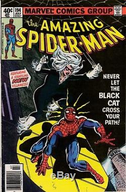 Amazing Spider-Man 194 X 2 1ST Black Cat