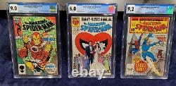 Amazing Spider-Man Annuals lot of 3, #20, 21, 22, All graded by CGC