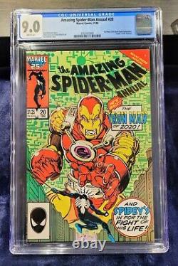 Amazing Spider-Man Annuals lot of 3, #20, 21, 22, All graded by CGC