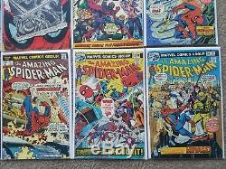 Amazing Spider-Man (Issues 30 156 some Key) Silver Age Lot of 20 Marvel