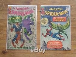 Amazing Spiderman Silver Age Lot (2-74)