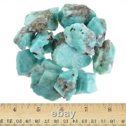 Amazonite Rough Rocks for Tumbling Wholesale Stones Crystal Mineral (Mada)