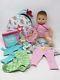 American Girl Bitty Baby Doll+special Starter Collection Light Skin Brown Eyes