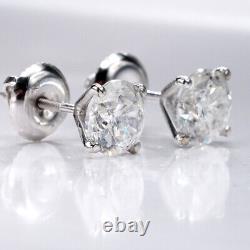 Anniversary 1.60 CT H SI1 Martini Diamond Stud Earrings 18K White Gold 29354388