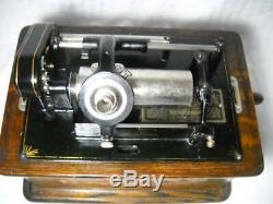 Antique Edison Standard Cylinder Phonograph 2/4 Minute Gearing & Two Reproducers