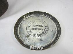 Antique Loverin & Browne Co. Wholesale Grocers Embossed Tin- 15