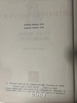 Antología Mayor de la Literatura Española, Guillermo Díaz-Plaja 1969 Volumes 1-4