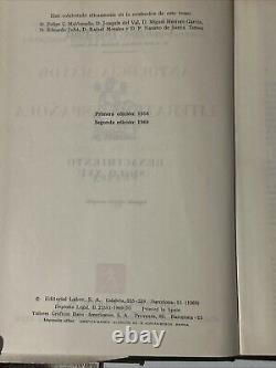 Antología Mayor de la Literatura Española, Guillermo Díaz-Plaja 1969 Volumes 1-4