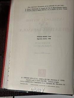 Antología Mayor de la Literatura Española, Guillermo Díaz-Plaja 1969 Volumes 1-4
