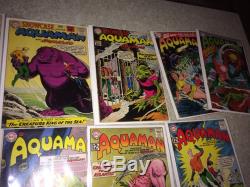 Aquaman #1 through #10 and Showcase set. Hot books, get'em now. Movie coming