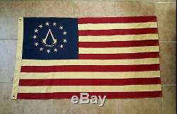 Assassins Creed Collection Lot 7 Games PS3 PS4 Rare Heavy Cotton Flag
