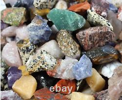 Assorted Mix Rough Rocks for Tumbling Bulk Wholesale 1LB options