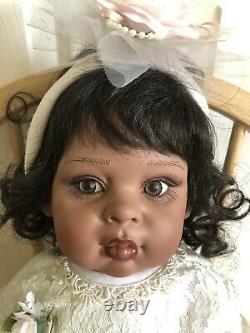 Authentic FayZah Spanos Collection TU-TU CUTIE PETUTIE African American DOLL