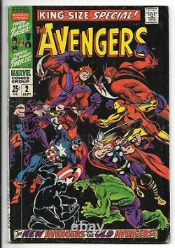 Avengers #11 and Special #1, #2 & #5 Lot of 4 (1964-1978, Marvel Comics)