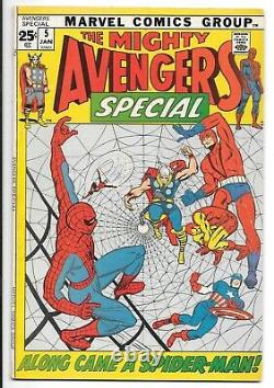 Avengers #11 and Special #1, #2 & #5 Lot of 4 (1964-1978, Marvel Comics)