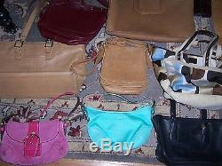 Aweome Coach Collection Wholesale Lot Rehab Purses Totes & Wallets for Resale