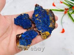 Azurite Raw Crystal Stones Specimen with Malachite, Wholesale Bulk Lot