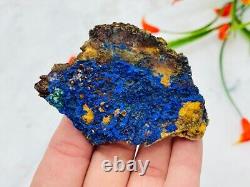 Azurite Raw Crystal Stones Specimen with Malachite, Wholesale Bulk Lot