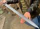 Beautiful Custom Handmade 36.0 Inches Damascus Steel Hunting Sword With Sheath