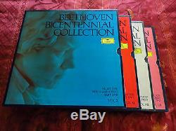 BEETHOVEN BICENTENNIAL COLLECTION 17 Volumes DGG 1970 1972 NM-
