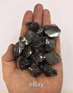 BIGGEST ELITE SHUNGITE STONE WHOLESALE LOT RUSSIA 2 lb / 907 gr