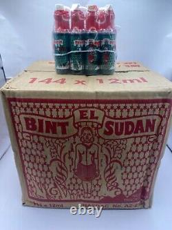 BINT EL SUDAN Perfume Oil, Original, Red Sleeve. Wholesale. 12ml x 144 bottles