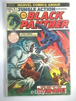 BLACK PANTHER 1st appearance Killmonger JUNGLE ACTION+ LOT of 11 CHEAP