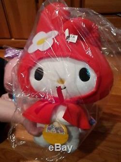 BNWT My Melody 6 Plushie Set Strawberry Flowers Cute Sanrio 2018 Japan