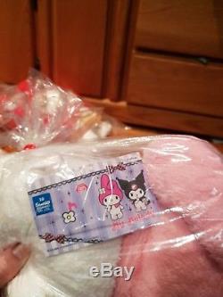 BNWT My Melody 6 Plushie Set Strawberry Flowers Cute Sanrio 2018 Japan