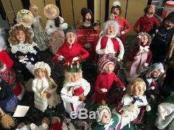 BYERS' CHOICE CAROLERS Lot of 31