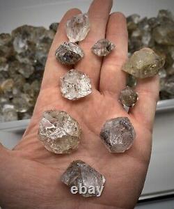 B&C Grade Herkimer Diamond WHOLESALE LOTS Genuine from NY MINE DIRECT