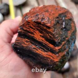 B Grade Tri-Flow Obsidian Rough! Old Stock Lapidary Wholesale