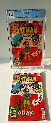 Batman #181 CGC 3.0 1st Poison Ivy 1966 Silver Pin-Up NEW Case & 181 FREE Ship