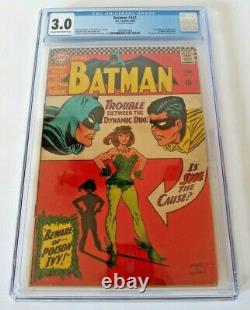 Batman #181 CGC 3.0 1st Poison Ivy 1966 Silver Pin-Up NEW Case & 181 FREE Ship