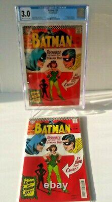 Batman #181 CGC 3.0 1st Poison Ivy 1966 Silver Pin-Up NEW Case & 181 FREE Ship