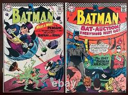 Batman #190,191,192,193,194,195,196,197,198,199 (10 comic lot) DC Silver Age